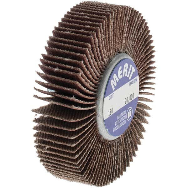180-Grit Ceramic Alumina Flap Wheel - Merit Abrasives 08834133004