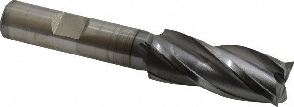 21/32" 4-Flute Vanadium High Speed Steel Square End Mill, TiCN - OSG 5741908