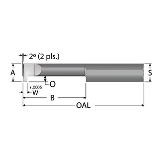 Grooving Tools - Scientific Cutting Tools GT061-4
