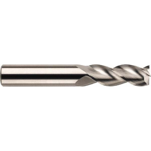 1/2" 3-Flute Solid Carbide Square End Mill, TiB2 - SGS 32734