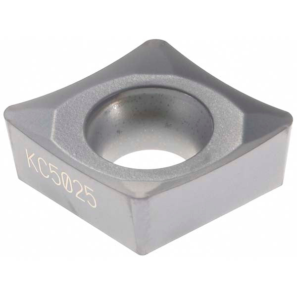 C - Diamond (Rhombic) 80-Deg 3/8" IC Carbide Insert, Grade KC5025, TiAlN - Kennametal 1866961