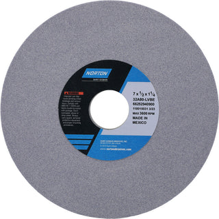 7 x 1/2" 80-Grit Aluminum Oxide Grinding & Cutoff Wheel - Norton 66252940900