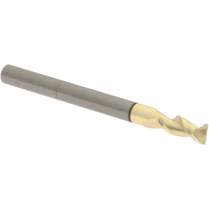 1/8" 2-Flute Solid Carbide Square End Mill, ZrN - Accupro 312900