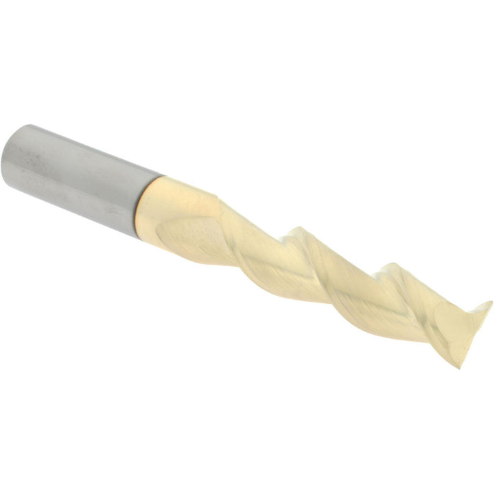 5/8" 2-Flute Solid Carbide Square End Mill, ZrN - Accupro 313397