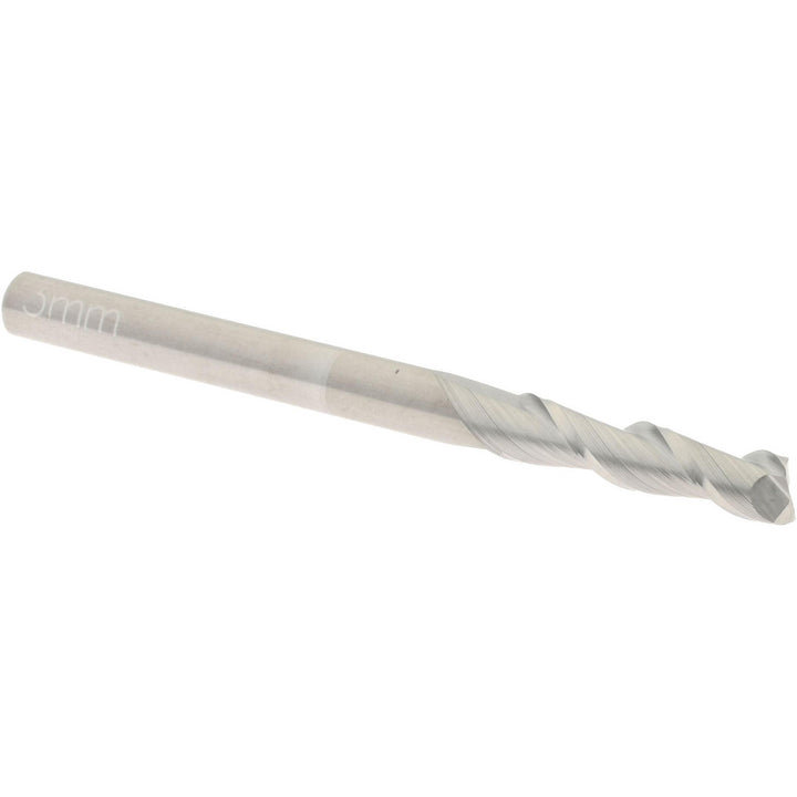0.1181" 2-Flute Solid Carbide Square End Mill - Accupro 12181251