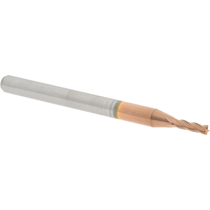 0.0591" 4-Flute Solid Carbide Square End Mill, TiCN - Accupro 12182329