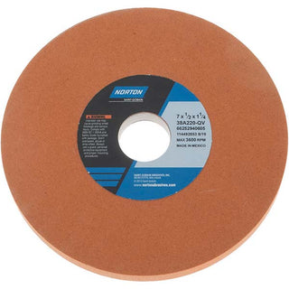 7 x 1/2" 220-Grit Aluminum Oxide Grinding & Cutoff Wheel - Norton 66252940605