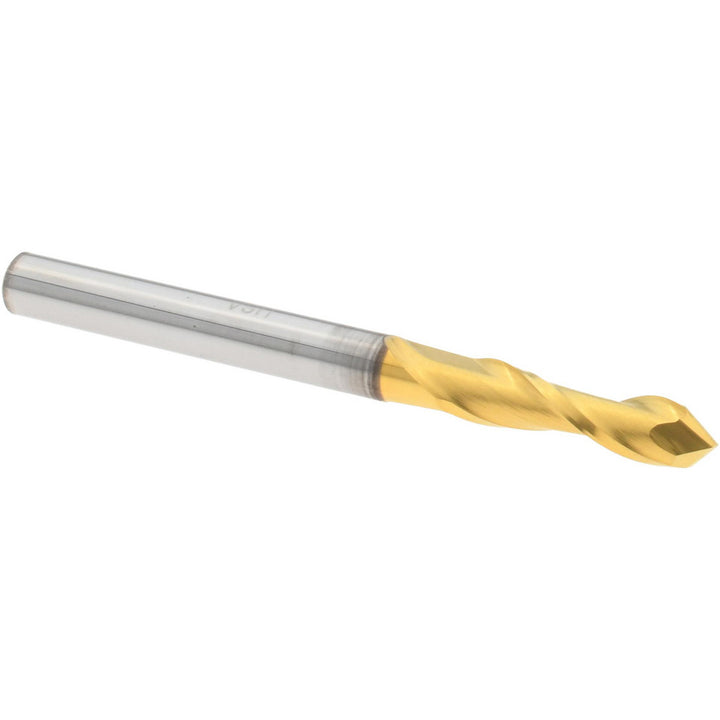 1/8" 2-Flute Solid Carbide Drill Mill End Mill, TiN - Melin Tool 26083