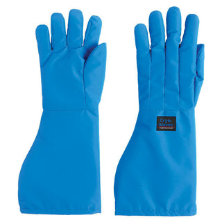 X-Large Blue Nylon Blend Cold Condition Gloves - Made in USA EBXL