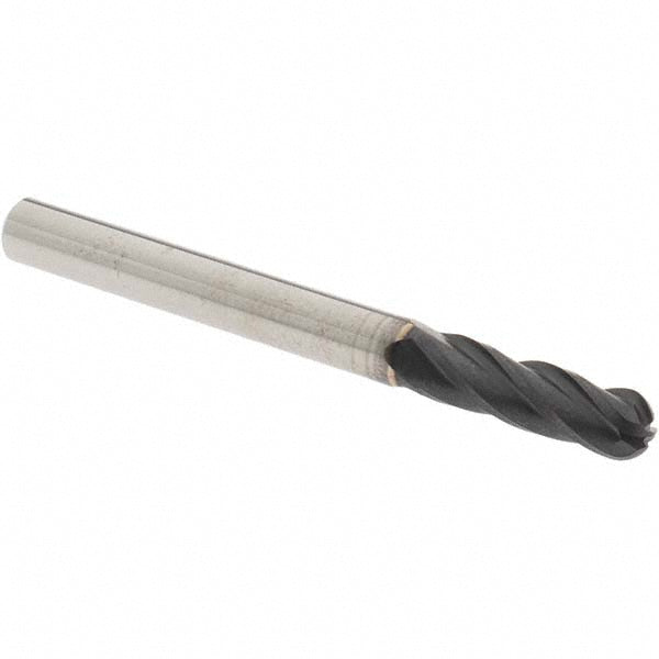 3/16in" 4-Flute Solid Carbide Ball End Mill, TiAlN - OSG 404-1875-BN11