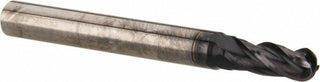 7/32in" 4-Flute Solid Carbide Ball End Mill, TiAlN - OSG 404-2188-BN11