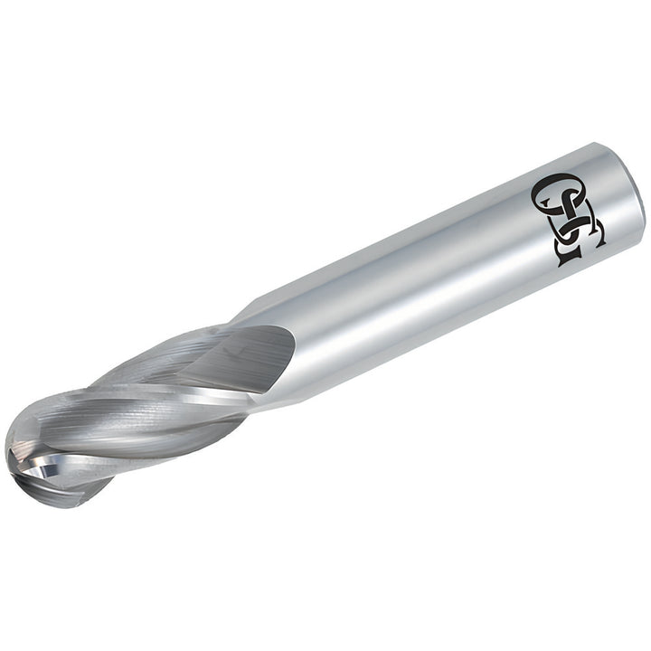 11/32in" 4-Flute Solid Carbide Ball End Mill, TiAlN - OSG 404-3438-BN11