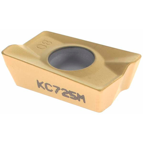 APPT1604PDSRGD Solid Carbide Insert, Grade KC725M, TiN - Kennametal 2527938