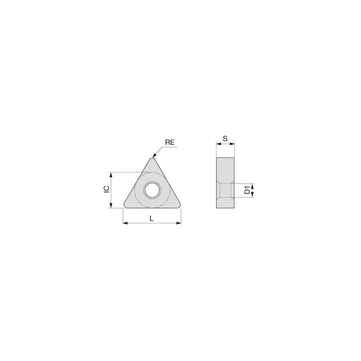 TNMG 431 TM Carbide Insert, Grade T9215, TiCN - Tungaloy 6772331