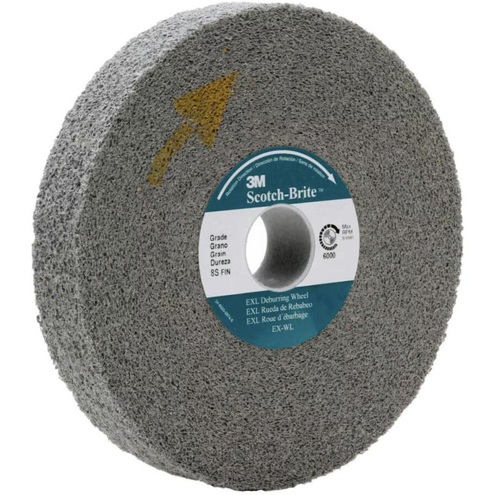 6 x 1" Silicon Carbide Deburring Wheels Disc - 3M 7000000736