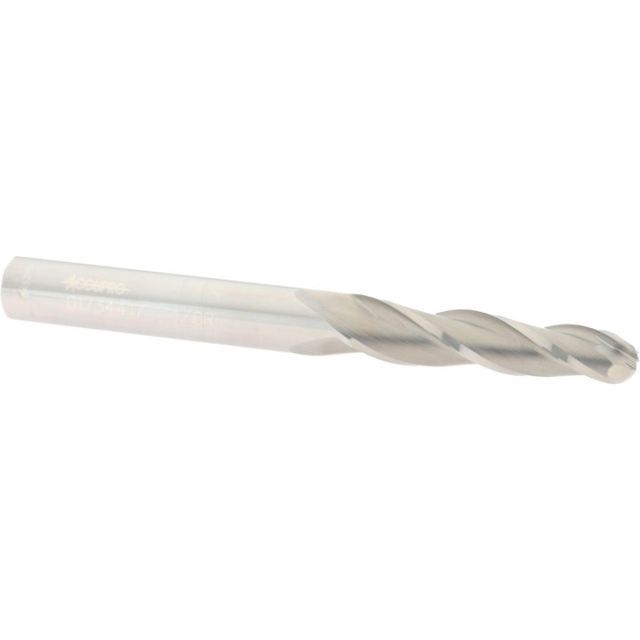 3-Flute Solid Carbide Tapered End Mill - Accupro 12177593