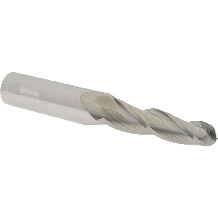 3-Flute Solid Carbide Tapered End Mill - Accupro 12177611