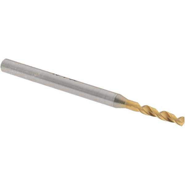 0.0752" Vanadium High Speed Steel Drill Bit, TiN, 140° point - OSG 8595191