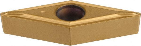 V - Diamond (Rhombic) 35-Deg 1/4" IC Cermet Insert, Grade KT315, TiN - Kennametal 1870037