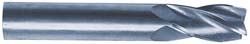13/64" 4-Flute Solid Carbide Square End Mill, TiN - SGS 39125