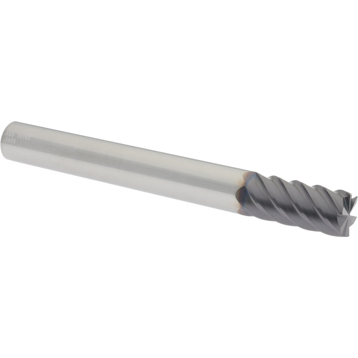 1/2" 6-Flute Solid Carbide Square End Mill, AlTiN - SGS 36143