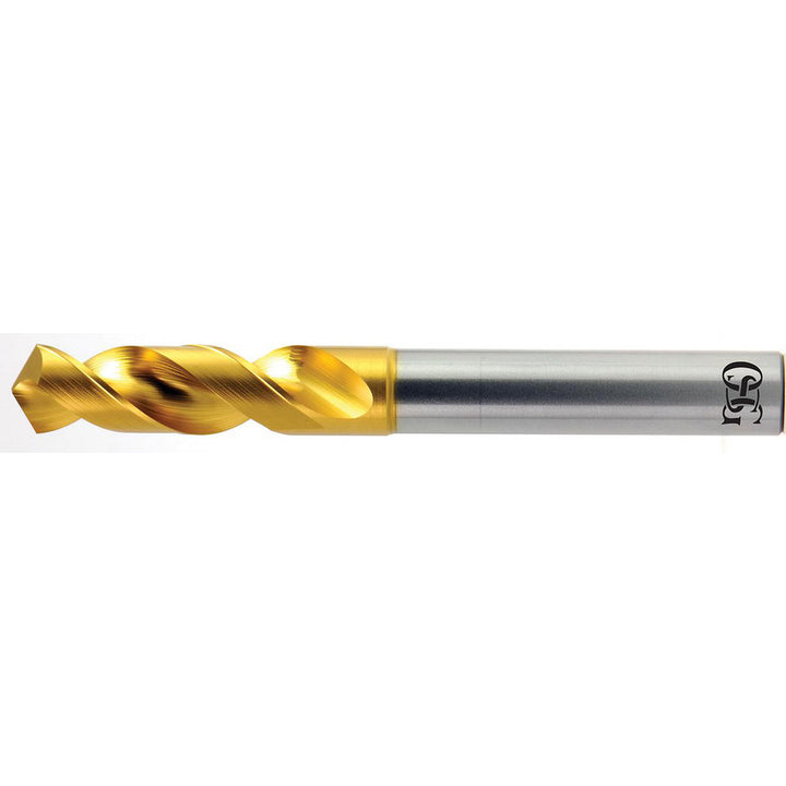 0.6102" High Speed Steel Screw Machine Drill Bit, Coated, 120° point - OSG 61655