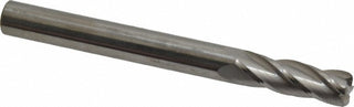 1/4" 4-Flute Solid Carbide Corner Radius End Mill - SGS 38025