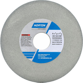 6 x 1/2" 120-Grit Silicon Carbide Grinding & Cutoff Wheel - Norton 66252836836