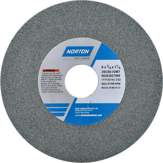 6 x 3/4" 80-Grit Silicon Carbide Grinding & Cutoff Wheel - Norton 66252837598