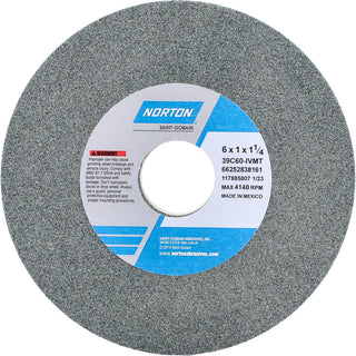 6 x 1" 60-Grit Silicon Carbide Grinding & Cutoff Wheel - Norton 66252838161