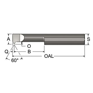Single Point Threading Tools - Scientific Cutting Tools TT290750A