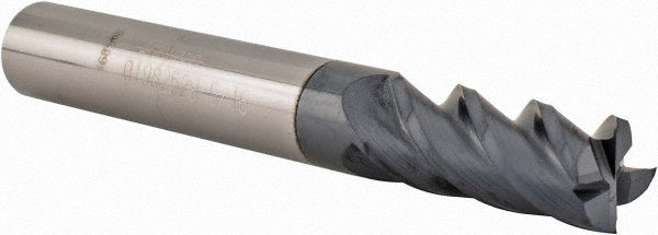 5/16" 4-Flute Solid Carbide Square End Mill, AlTiN - Accupro 12182505