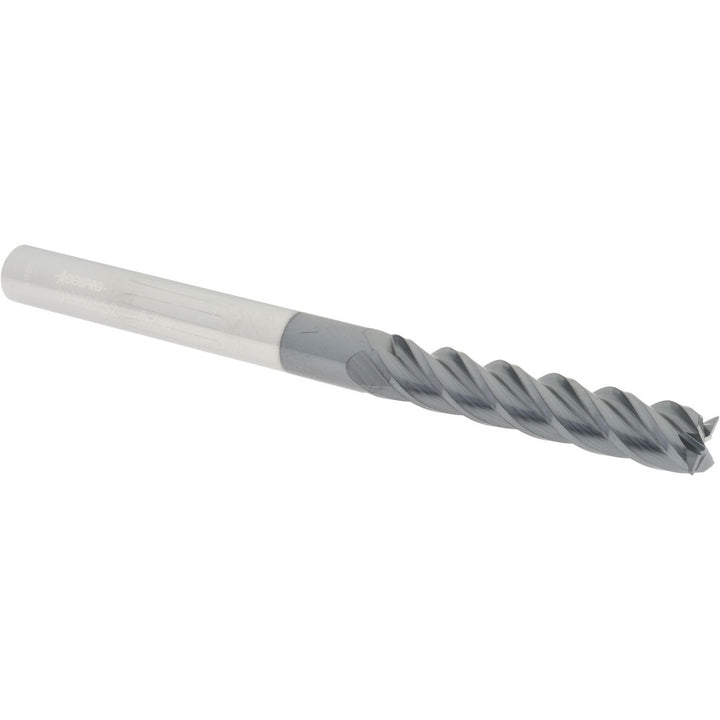 5/16" 4-Flute Solid Carbide Square End Mill, AlTiN - Accupro 12183267