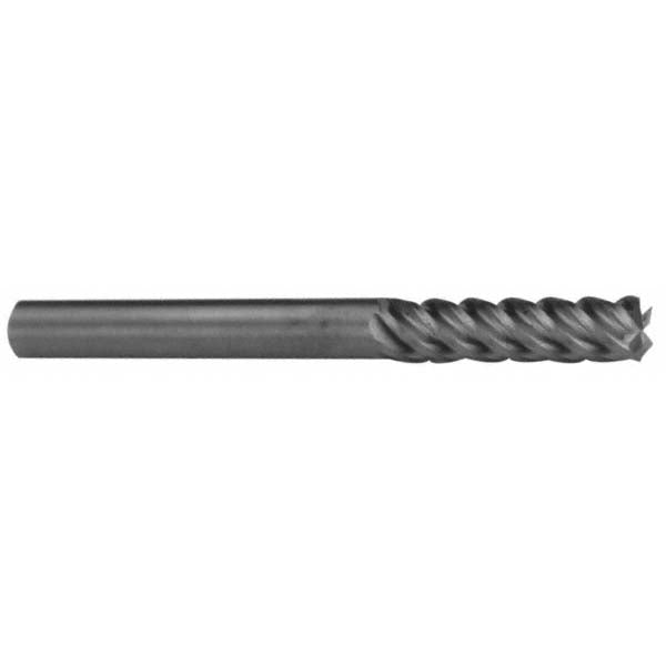 1" 5-Flute Solid Carbide Corner Radius End Mill, AlTiN - Accupro 95168805
