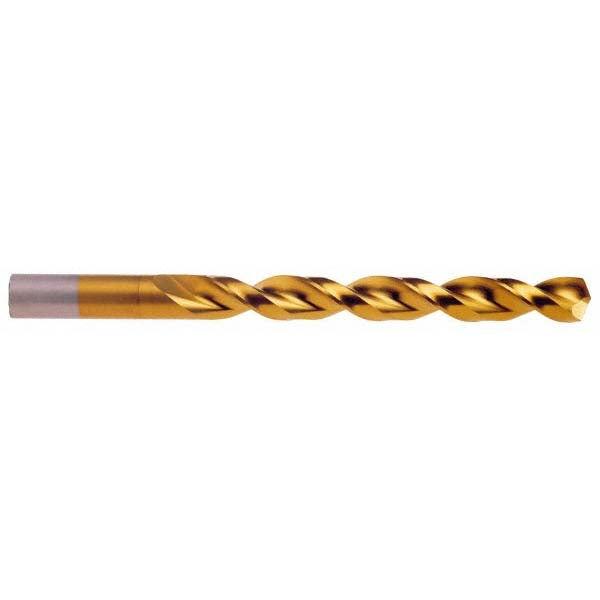 31/64" High Speed Steel Drill Bit, TiN, 135° point - Chicago-Latrobe 53924