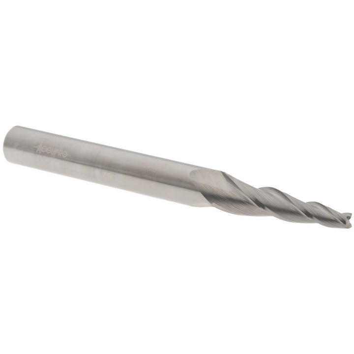 3-Flute Solid Carbide Tapered End Mill - Accupro 12177524