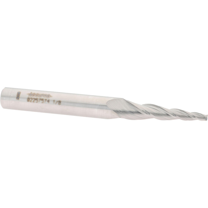 3-Flute Solid Carbide Tapered End Mill - Accupro 12177526