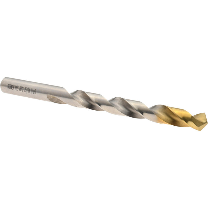 25/64" HSS Drill Bit, TiN, 118° point - Dormer Pramet 5966623
