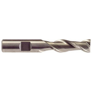 7/8" 2-Flute High Speed Steel Square End Mill - Hertel GG07005619