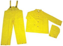 3X-Large Yellow Rain Protective Garment - MCR Safety 2403X3