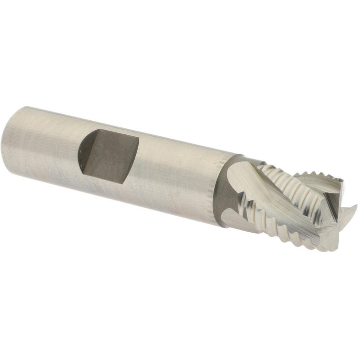 0.5000" 4-Flute Cobalt Single End Mill - Hertel 02499192