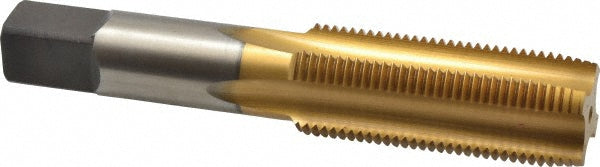 7/8-14 UNF High Speed Steel Standard Tap, TiN - Cleveland C55150