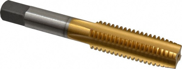 9/16-12 UNC High Speed Steel Standard Tap, TiN - Cleveland C55136