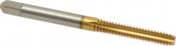 #10-24 UNC High Speed Steel Standard Tap, TiN - Cleveland C55208