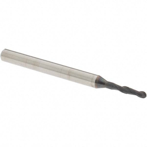 1/16in" 2-Flute Solid Carbide Ball End Mill, TiAlN - OSG 402-0625-BN11