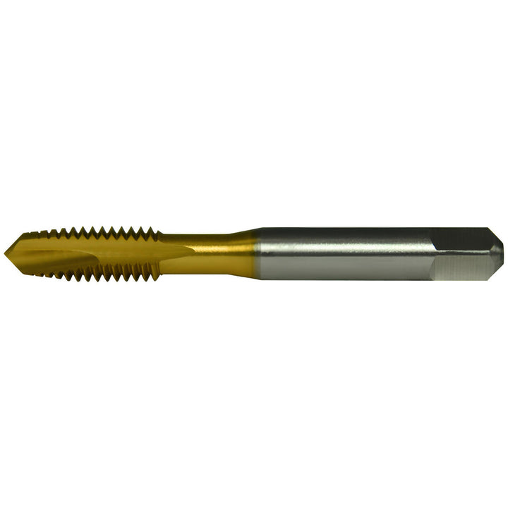 5/16-18 UNC HSS Spiral Point Tap, TiN - Greenfield Threading 357294
