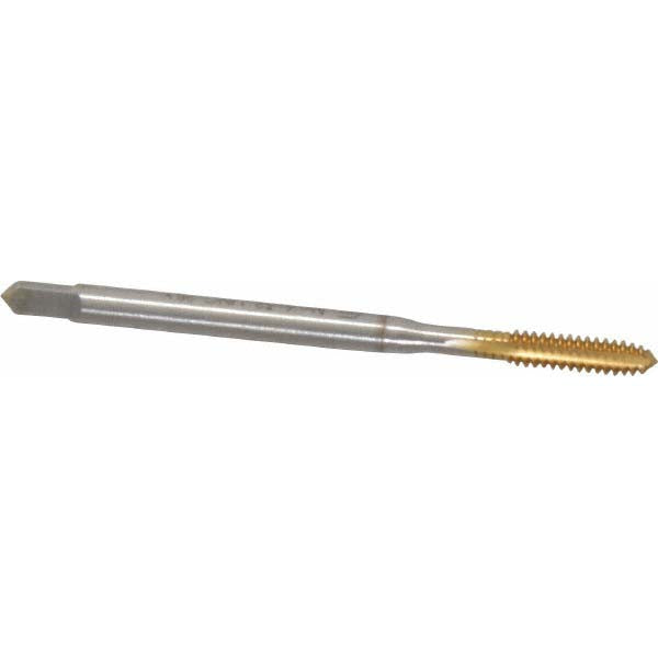 #6-32 UNC High-Speed Steel-E Tap, TiN - Emuge BU921400.5005