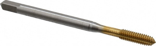 #8-32 UNC High-Speed Steel-E Tap, TiN - Emuge BU921400.5006
