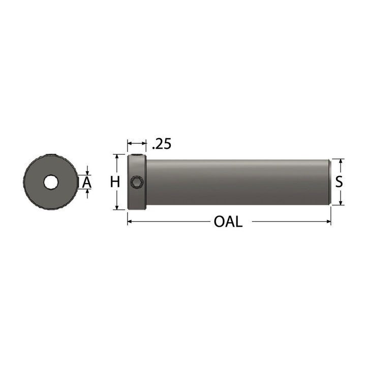 Boring & Grooving Bar Holders - Scientific Cutting Tools DH50-5/32