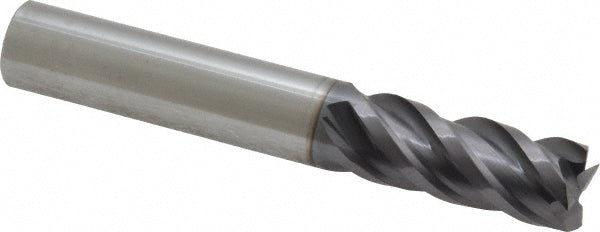 3/8" 4-Flute Solid Carbide Square End Mill, AlTiN - ProMax 155-02414